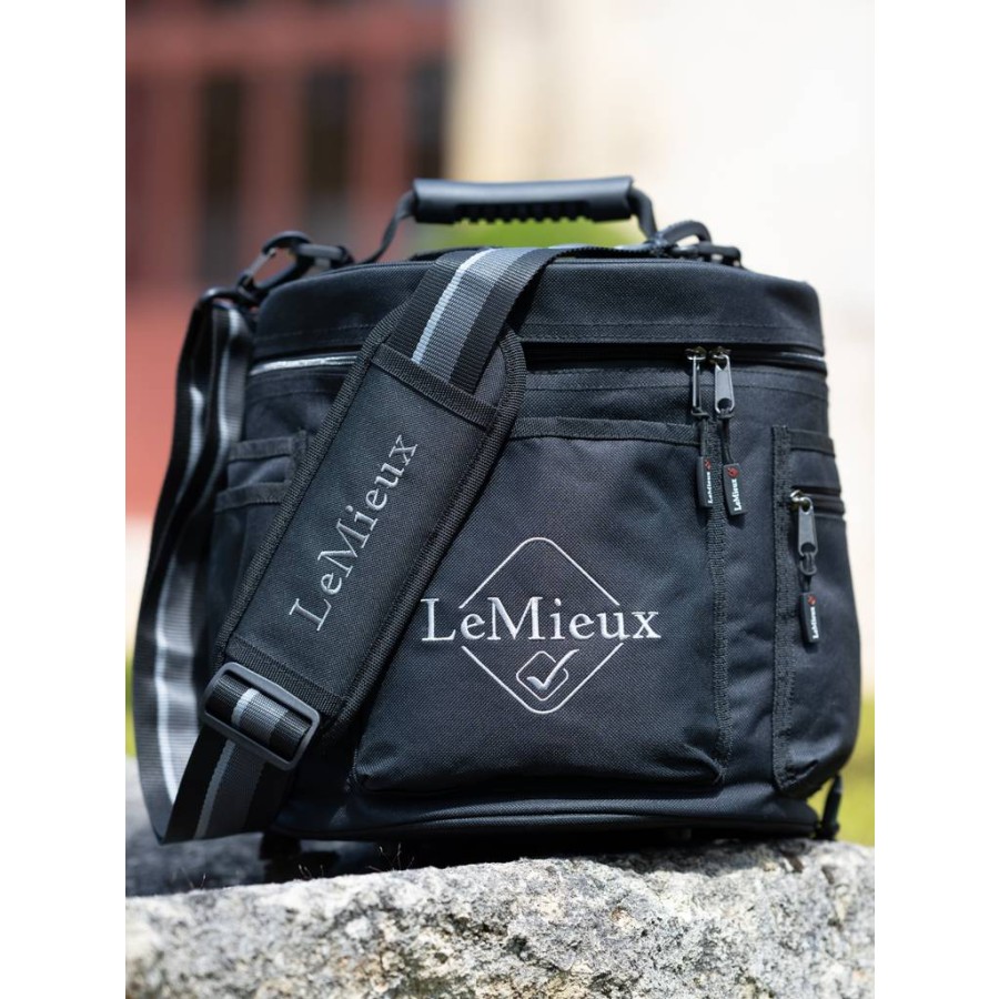 LeMieux Elite Circular Grooming Tote Black - Image 2