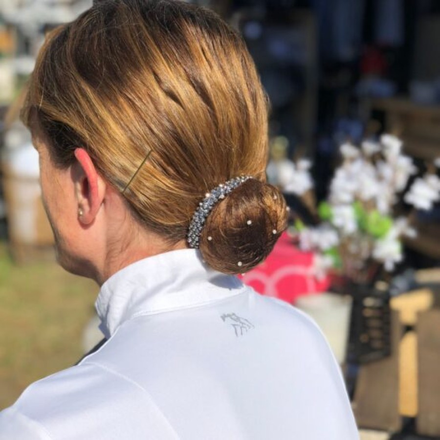 Boutique Equines Ella Hair Net Pearl - Image 4