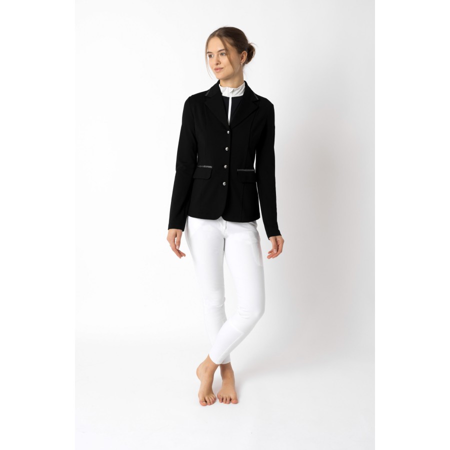 Horze Nova Show Jacket Black - Image 4