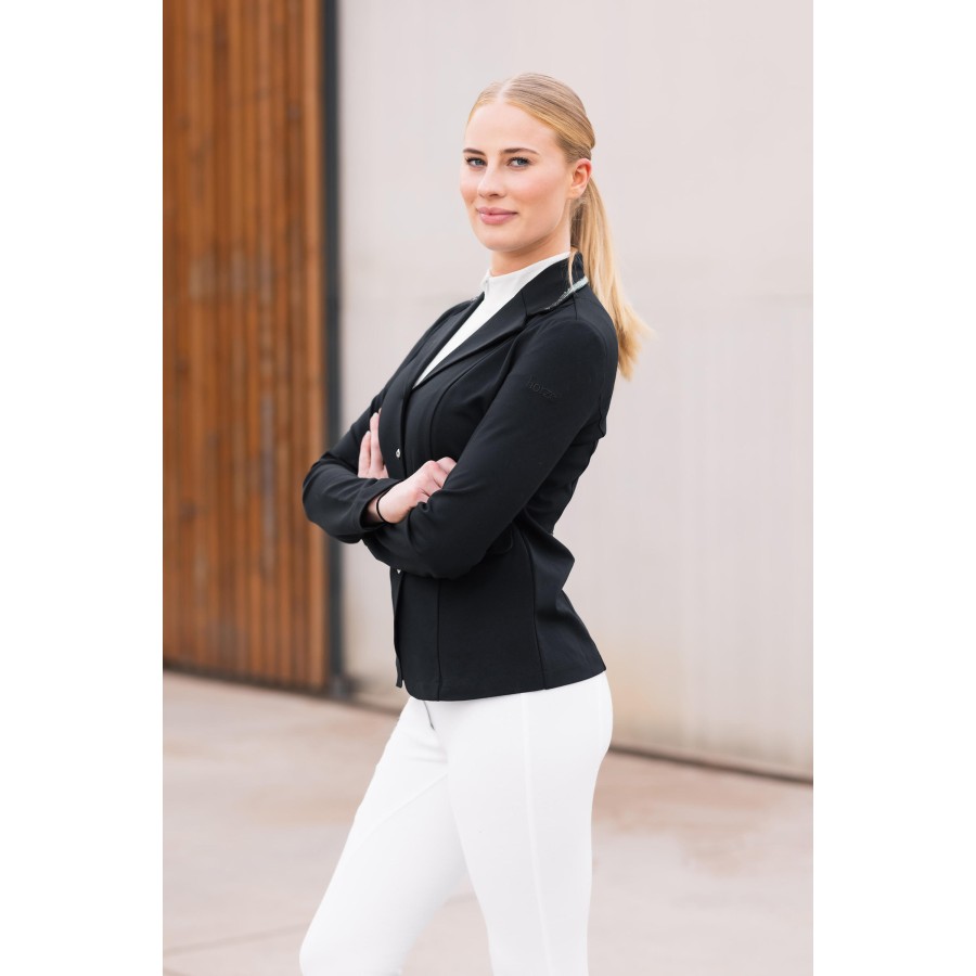 Horze Nova Show Jacket Black - Image 3