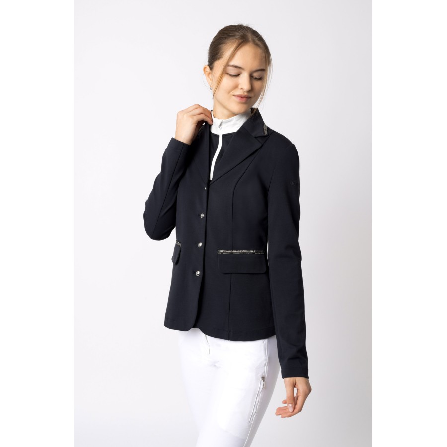 Horze Nova Show Jacket Navy - Image 2