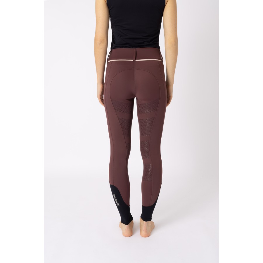 B Vertigo Elea Fullgrip Breeches Red Mahogany - Image 5