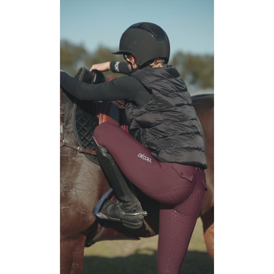 Decoll Sport Active Breeches Cherry - Image 5