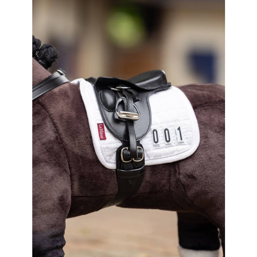 LeMieux Toy Pony Dressage Saddle Black - Image 2