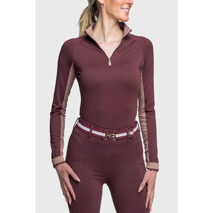 Kastel Long Sleeve Cabernet Shirt