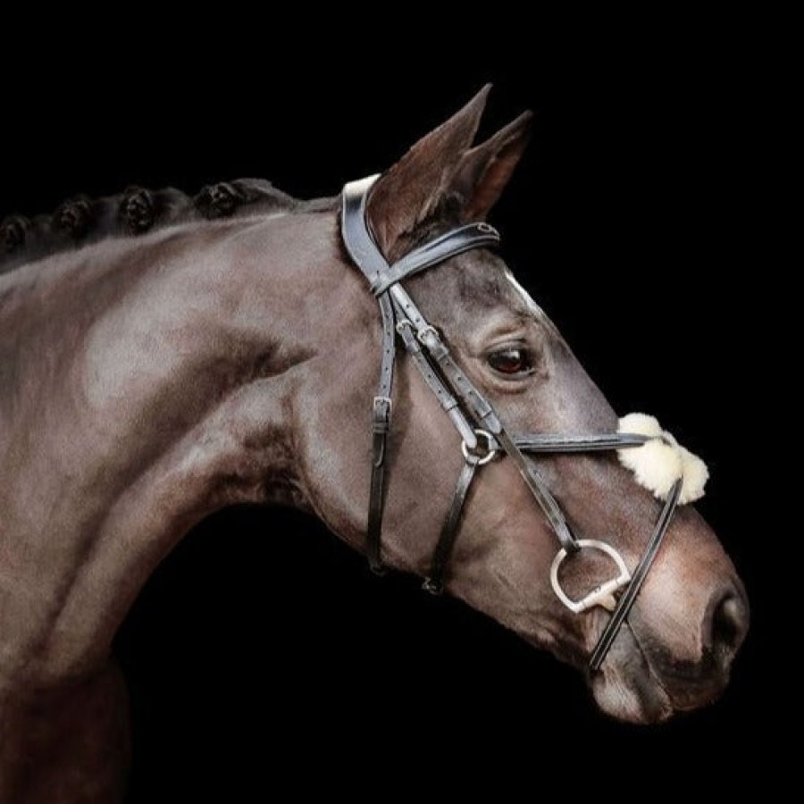 Lumiere Ava Grackle Bridle with Sheepskin Brown - Image 3