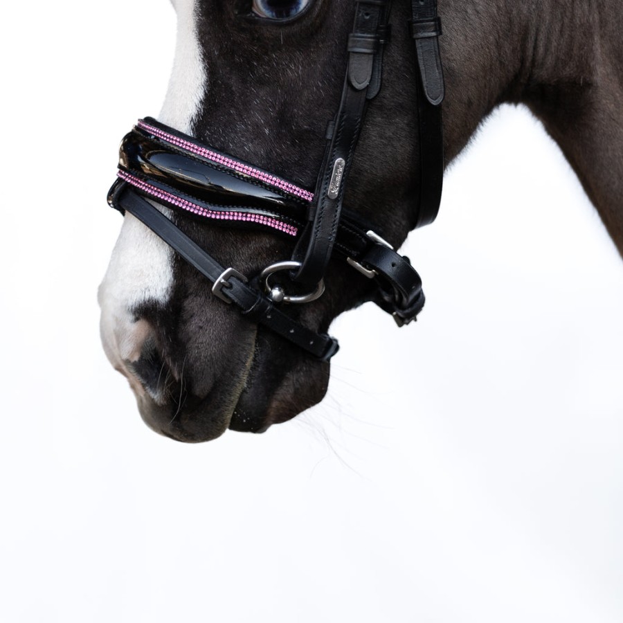 Lumi Pony Fairyfloss Bridle Black - Image 7