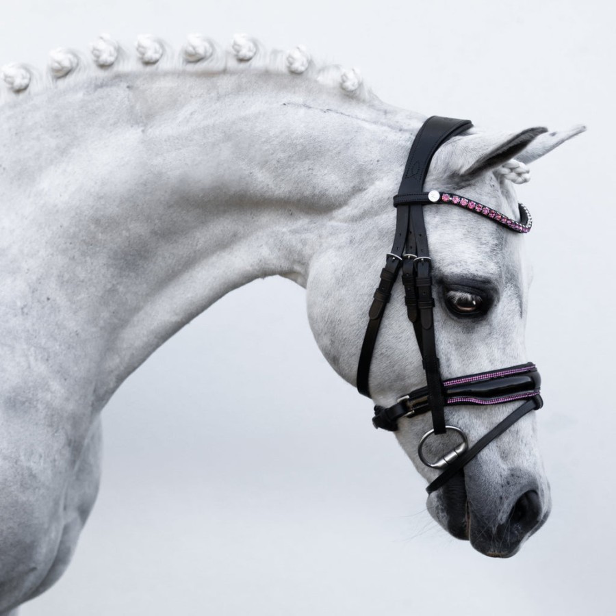 Lumi Pony Fairyfloss Bridle Black - Image 3