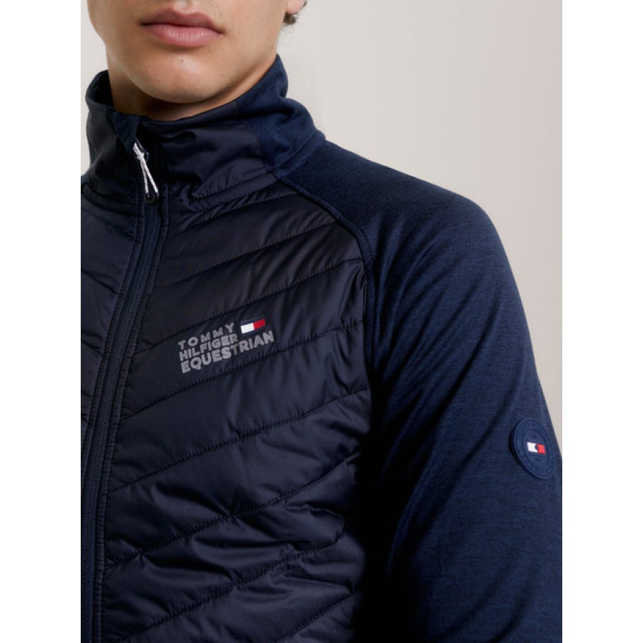 Tommy Hilfiger Mens Thermo Hybrid Jacket Desert Sky - Image 3
