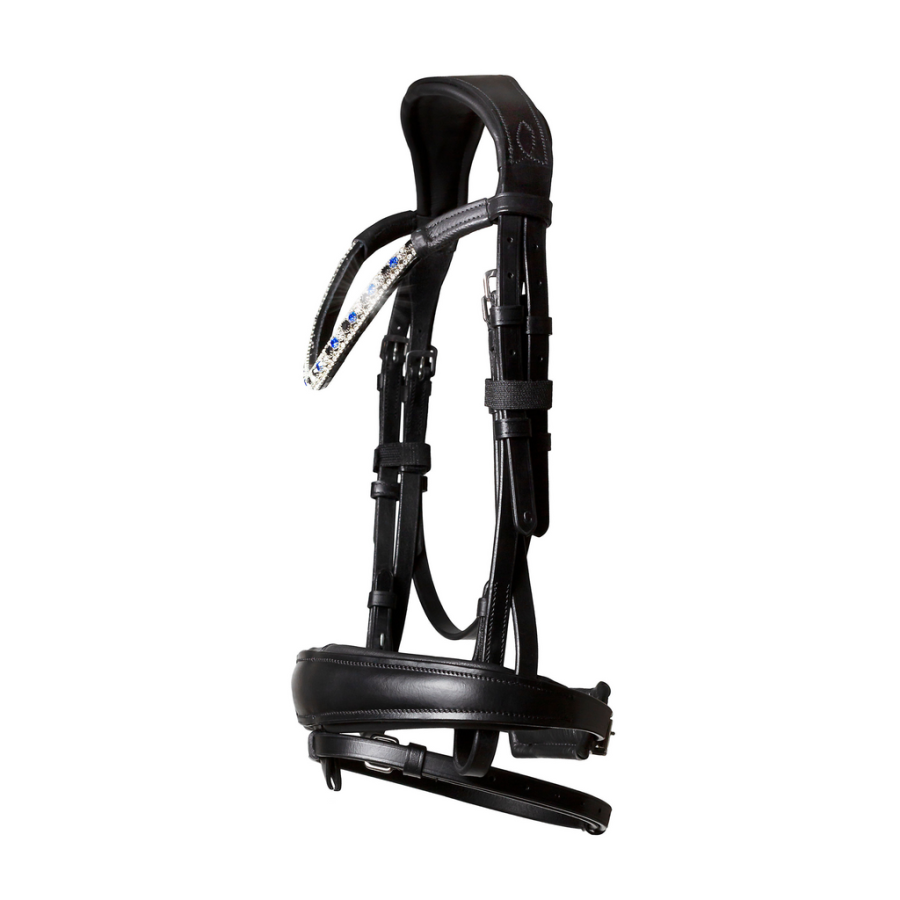 Lumiere Anastasia Convertible Leather Bridle Black - Image 8