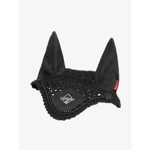 Alternative view of LeMieux Hobby Horse Diamante Flyhood Black