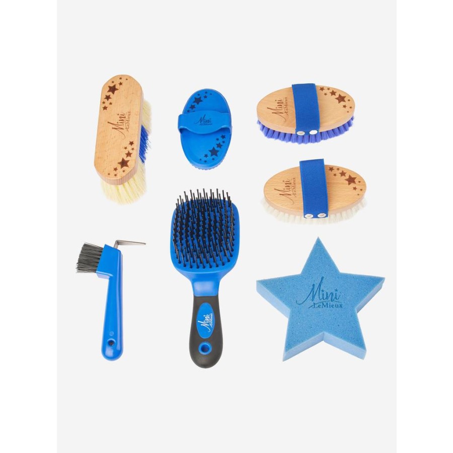 LeMieux Mini Grooming Set Benetton Blue - Image 3