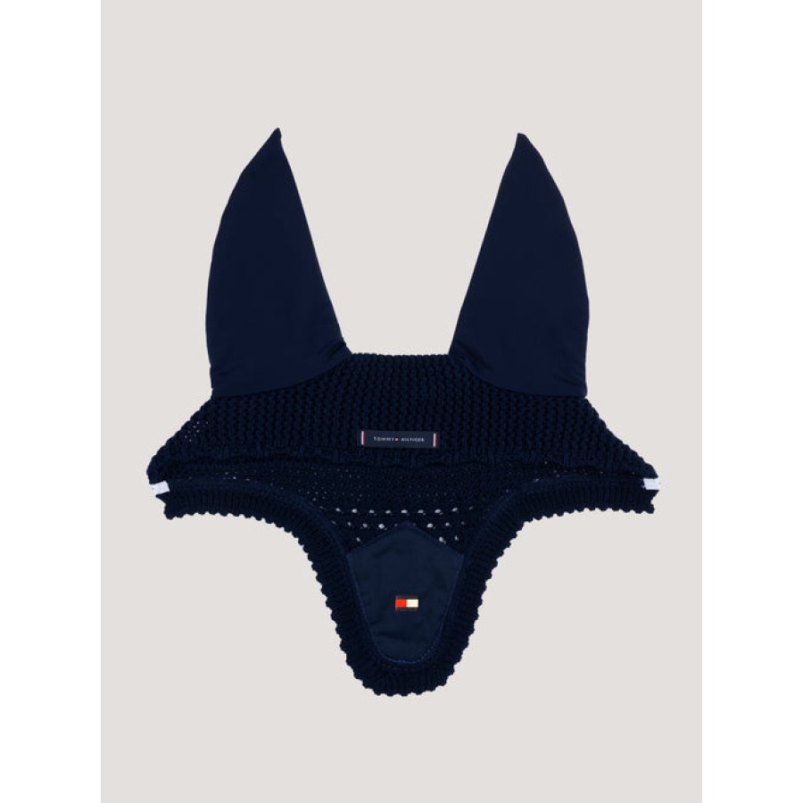 Tommy Hilfiger Oxford Ear Bonnet Desert Sky - Image 4