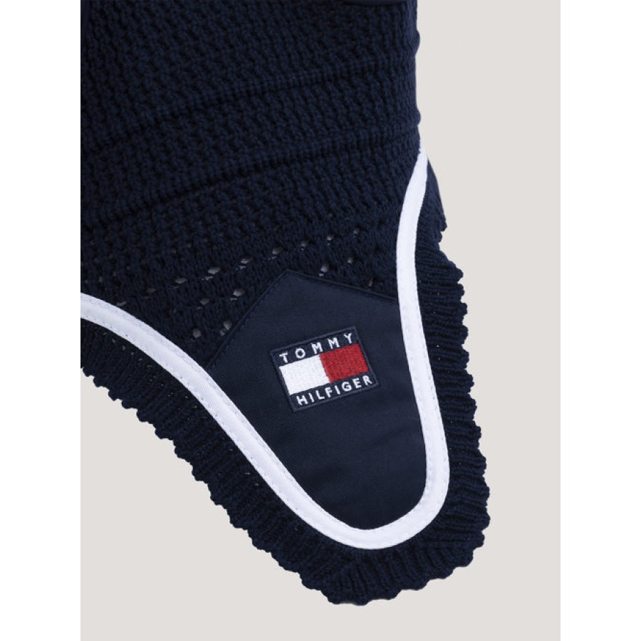 Tommy Hilfiger Oxford Ear Bonnet Desert Sky - Image 3