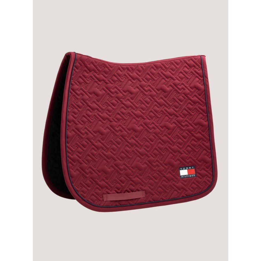 Tommy Hilfiger Oxford Saddle Pad Rouge - Image 2