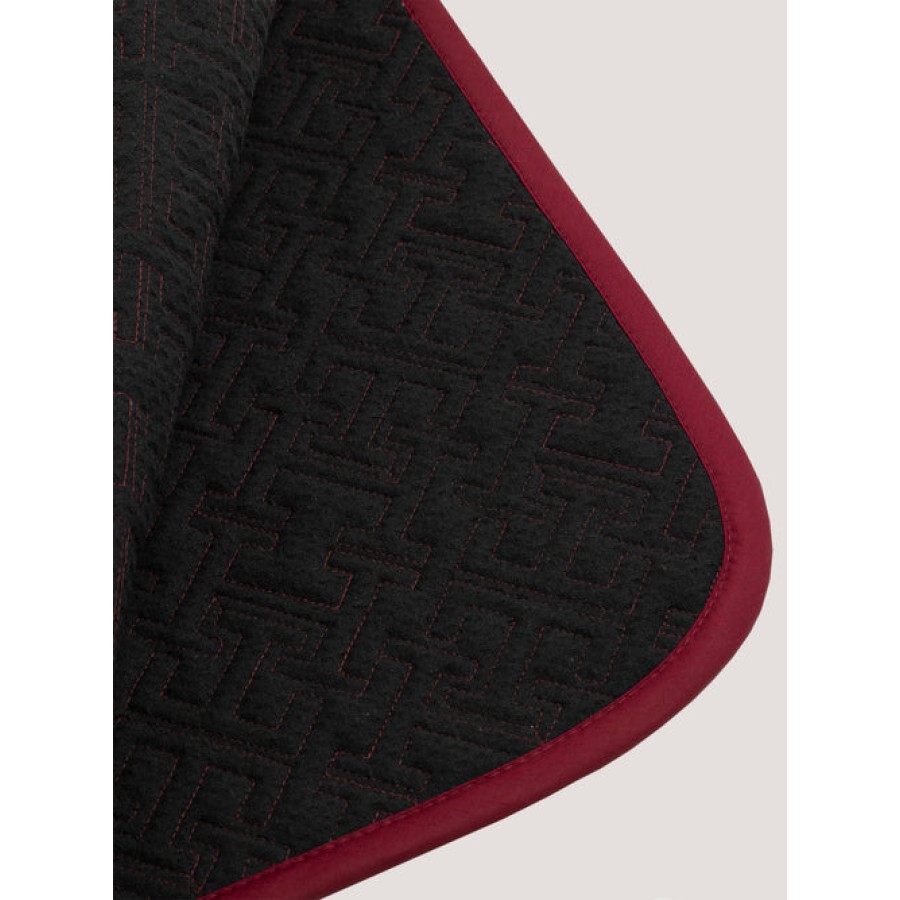 Tommy Hilfiger Oxford Saddle Pad Rouge - Image 4