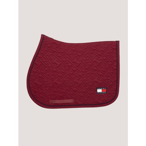 Tommy Hilfiger Oxford Saddle Pad Rouge