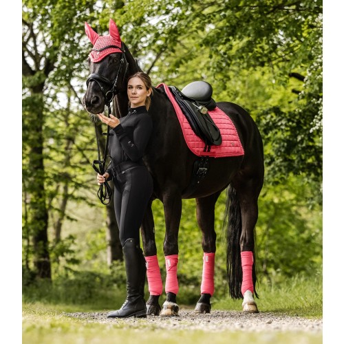 Alternative view of Waldhausen Saddle Pad Dressage Florence Hibiscus