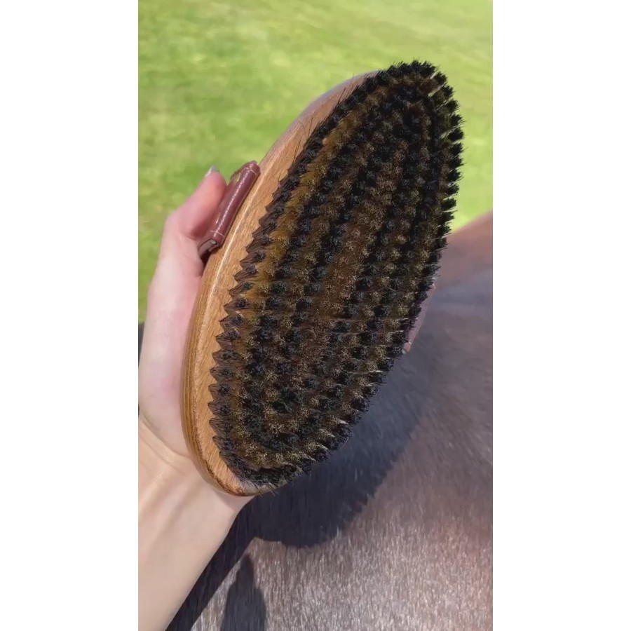 Hairy Pony Copper Bristle Body Brush - Image 3