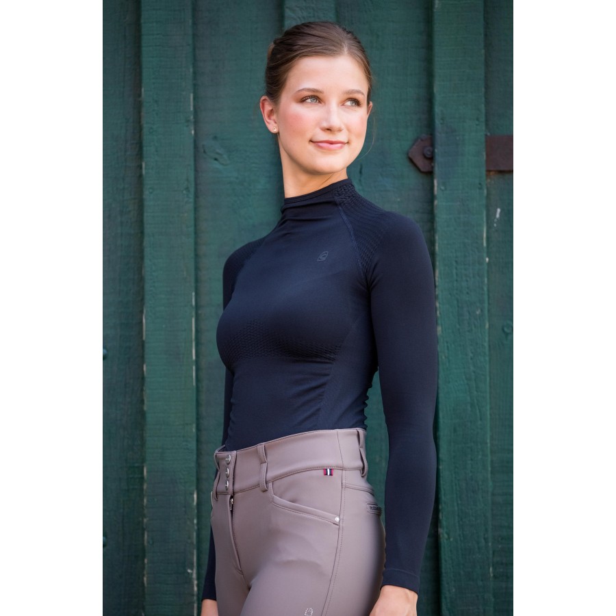 Cavallo Emica Seamless Pullover Shirt Night Blue