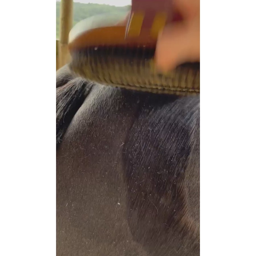 Hairy Pony Copper Bristle Body Brush - Image 4