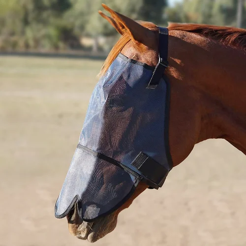 Flyveils By Design Extended Nose Fly Veil Black