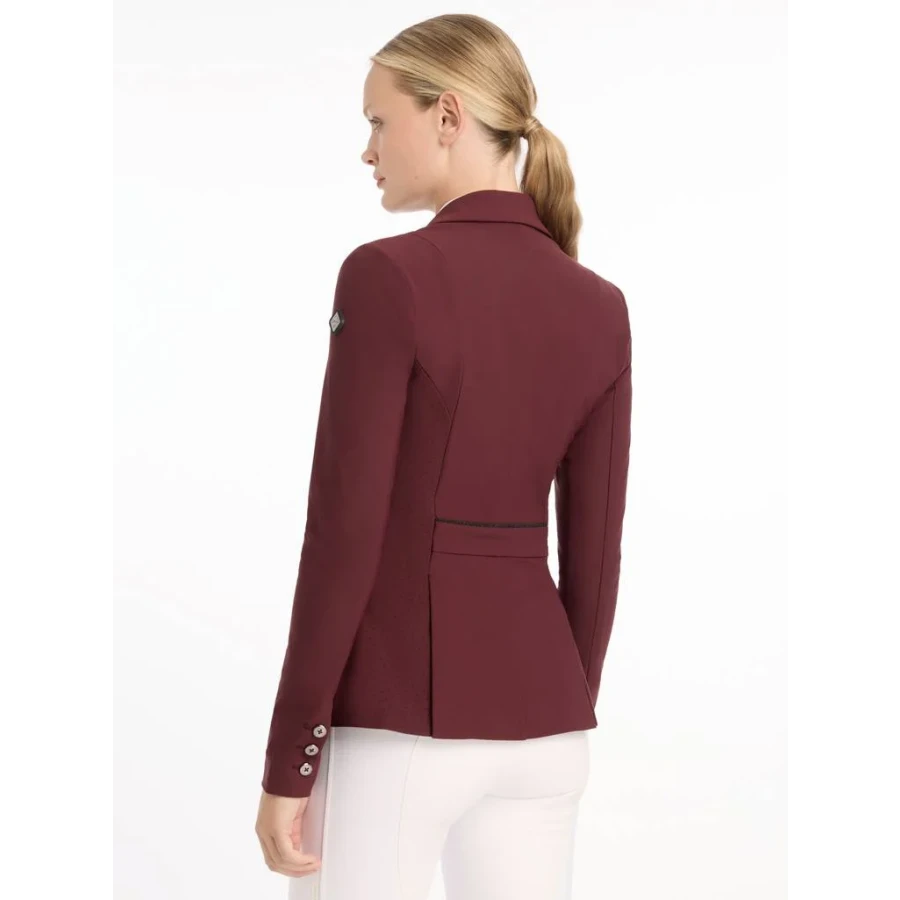 LeMieux Dynamique Show Jacket Burgundy - Image 5