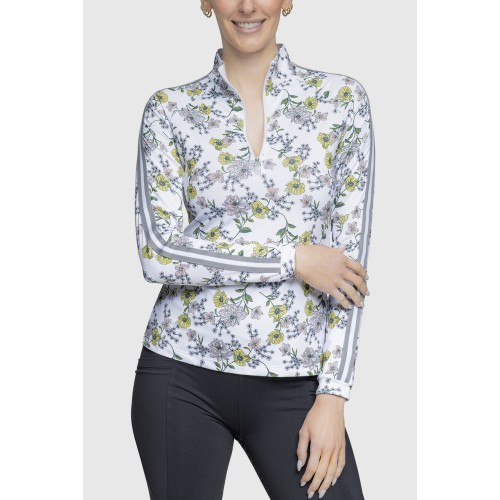 Kastel Long Sleeve Yellow Wild Poppies Shirt