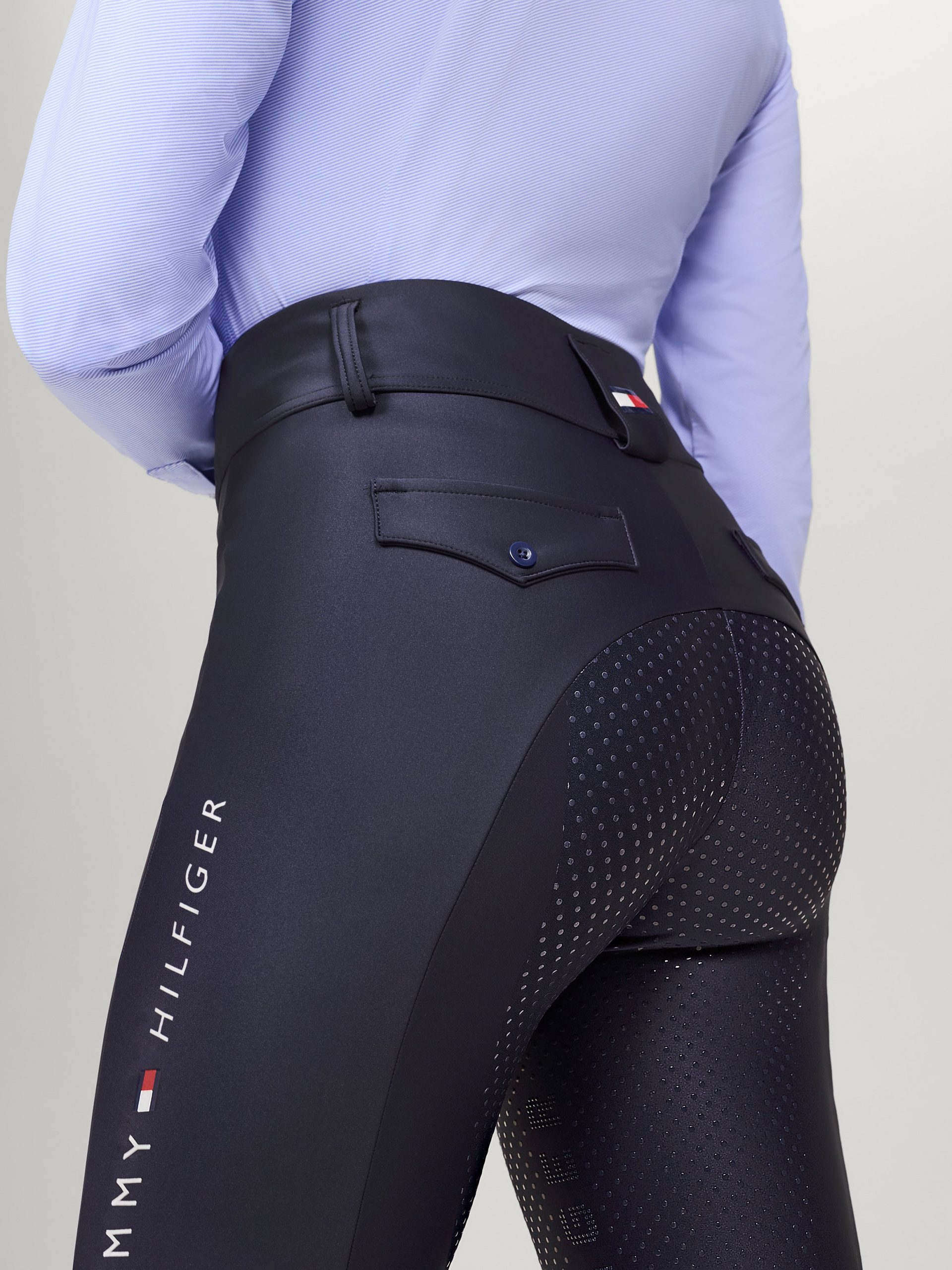 Tommy Hilfiger Highland Hybrid Knee Grip Breeches Desert Sky - Image 7