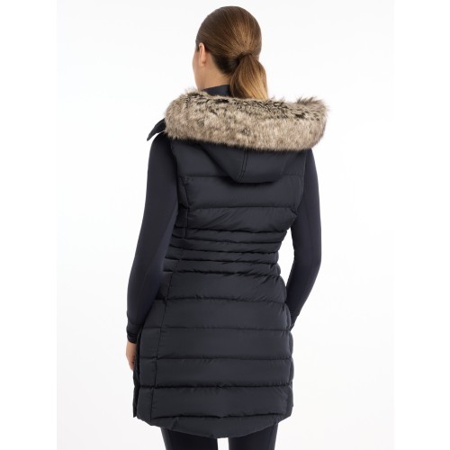 Alternative view of LeMieux Harper Longline Puffer Jacket Navy