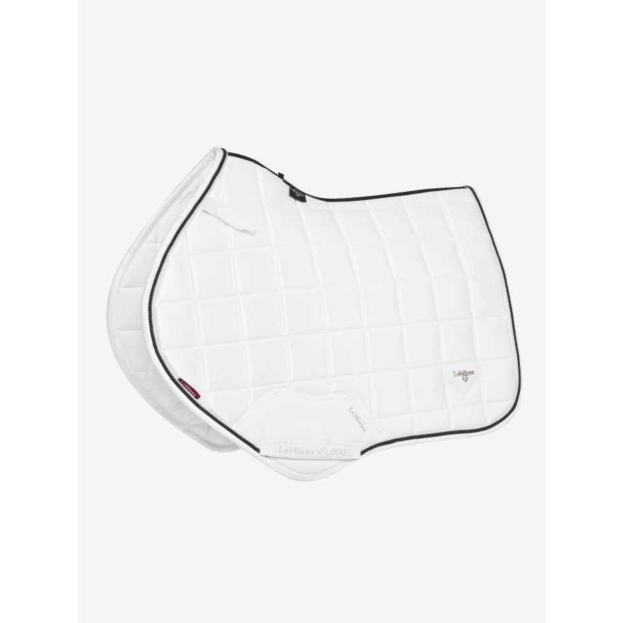 Loire Legacy CC Saddle Pad White/Black Trim