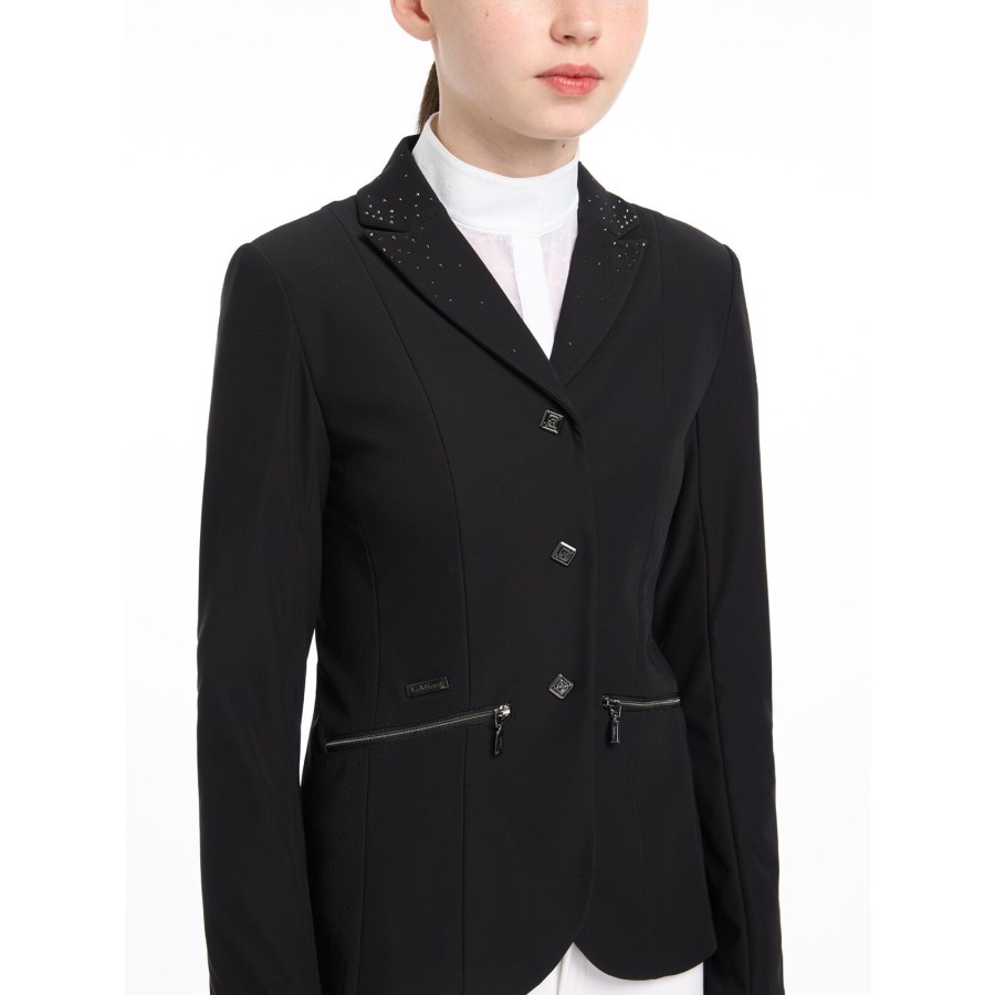 LeMieux Junior Pro Show Jacket Black - Image 5