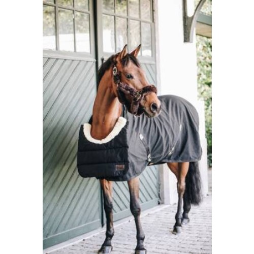Alternative view of Kentucky Horse Bib Winter Black