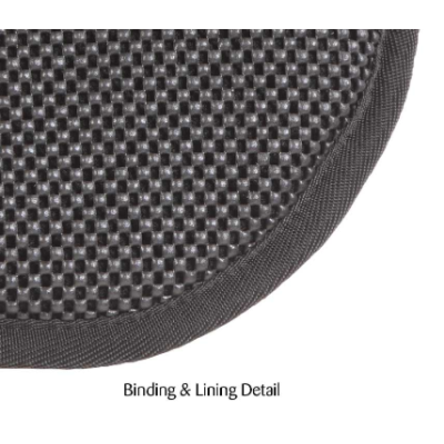 Zilco Half Pad Quilted with Inserts Black - Image 2