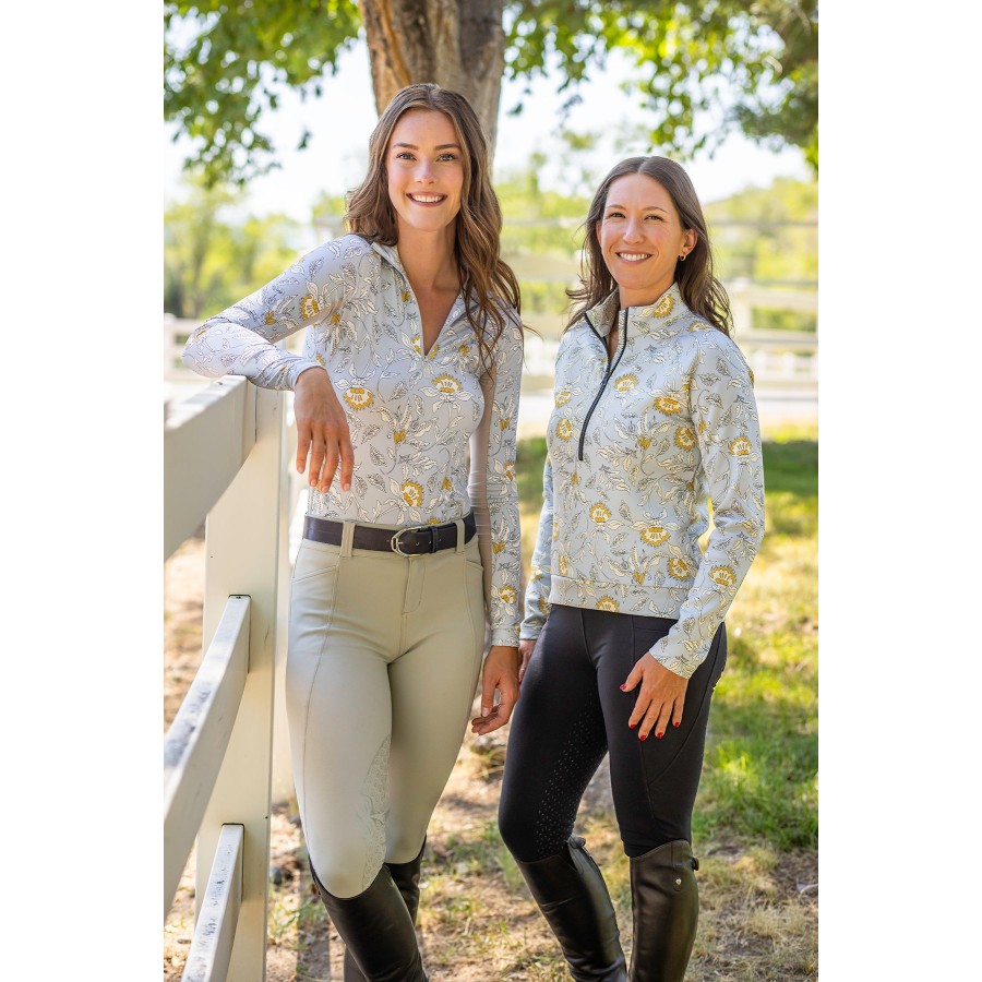 Kastel Long Sleeve Dove Vintage Jacobean Shirt - Image 3