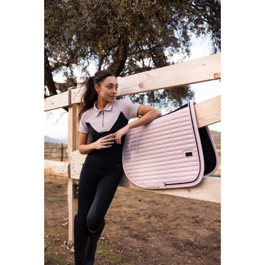 B Vertigo Giselle Polo Shirt Black Beauty - Image 3