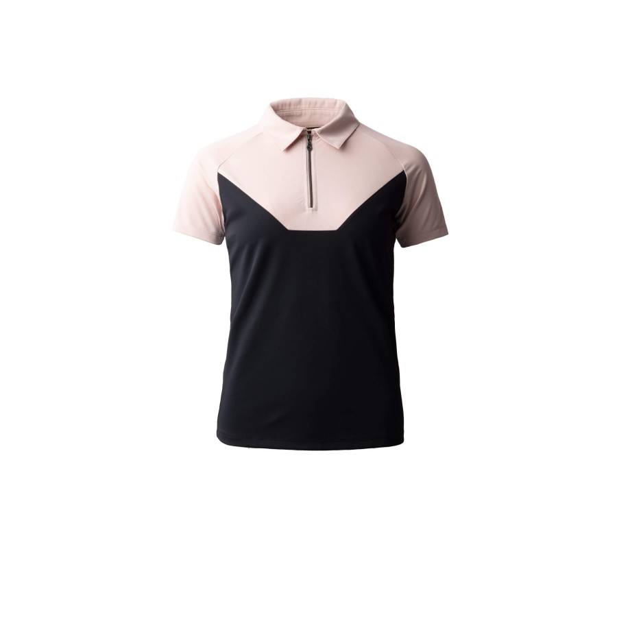 B Vertigo Giselle Polo Shirt Black Beauty