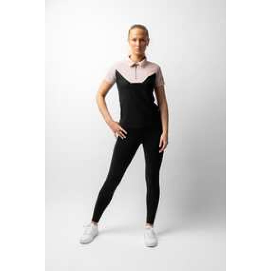 B Vertigo Giselle Polo Shirt Black Beauty - Image 6