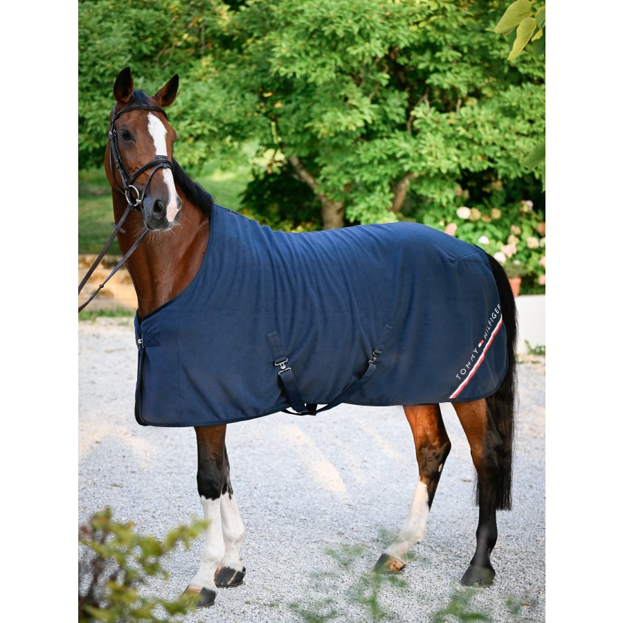 Tommy Hilfiger Stanford Fleece Rug Desert Sky