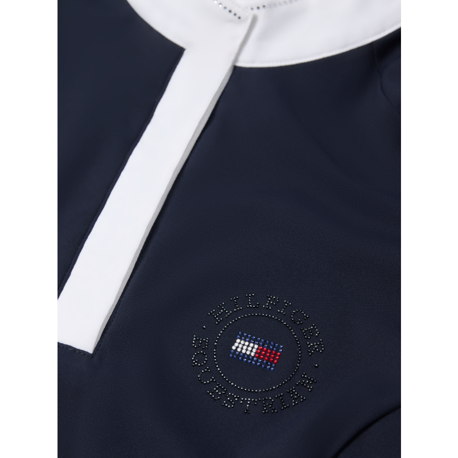 Tommy Hilfiger Taylor Rhinestone Show Shirt Desert Sky - Image 5