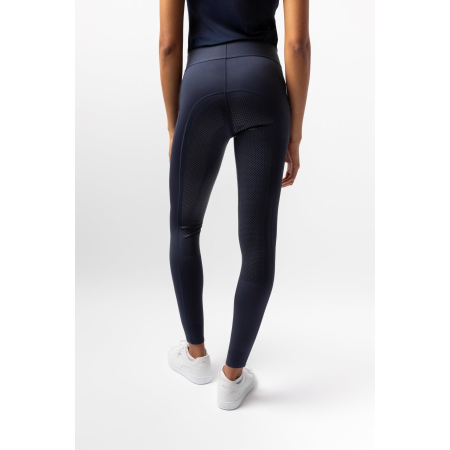 Horze Maia Full Grip Riding Tights Navy - Image 3
