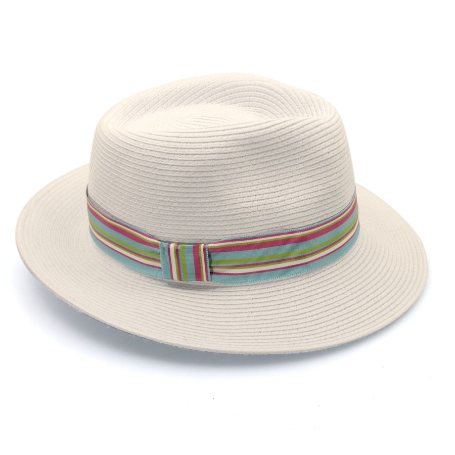 Canopy Bay Peregian Flexibraid Fedora Ivory - Image 4