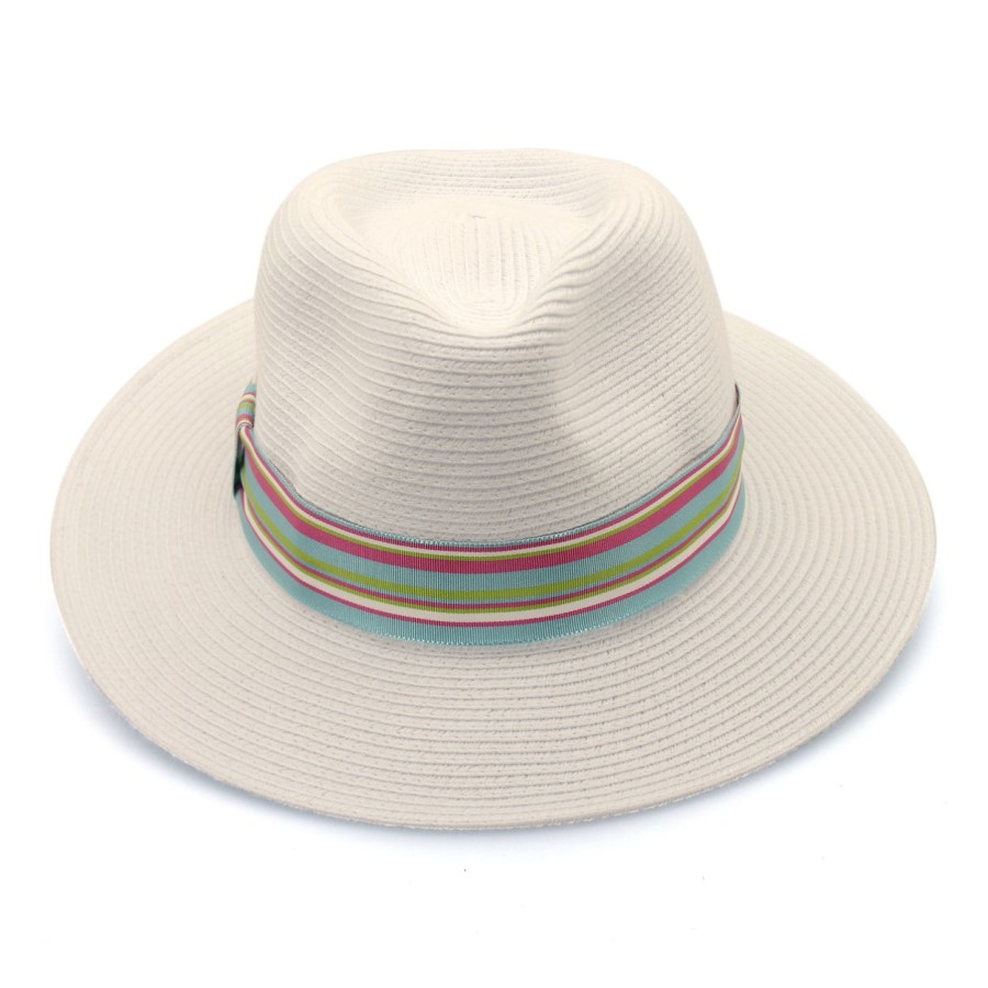 Canopy Bay Peregian Flexibraid Fedora Ivory - Image 3