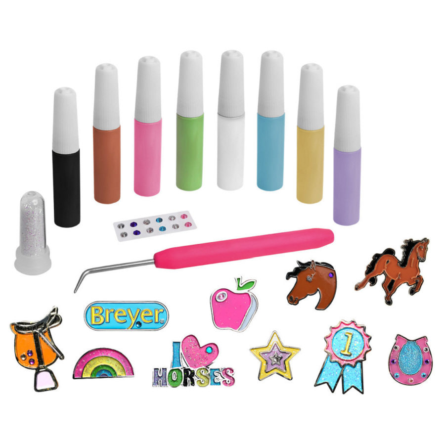 Breyer Activity Paint and Wear Enamel Pins - Image 2