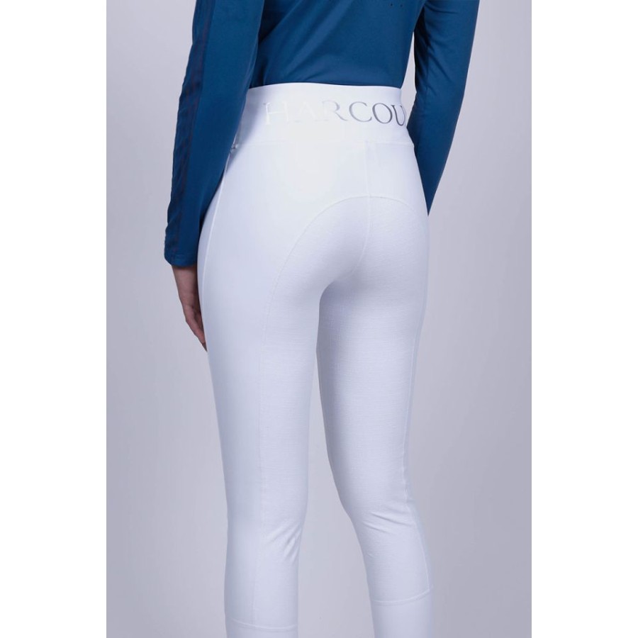 Harcour Lova Full Seat Leggings White - Image 3