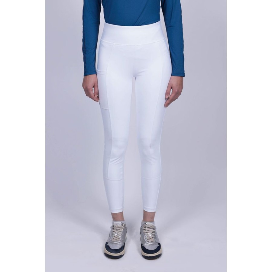 Harcour Lova Full Seat Leggings White