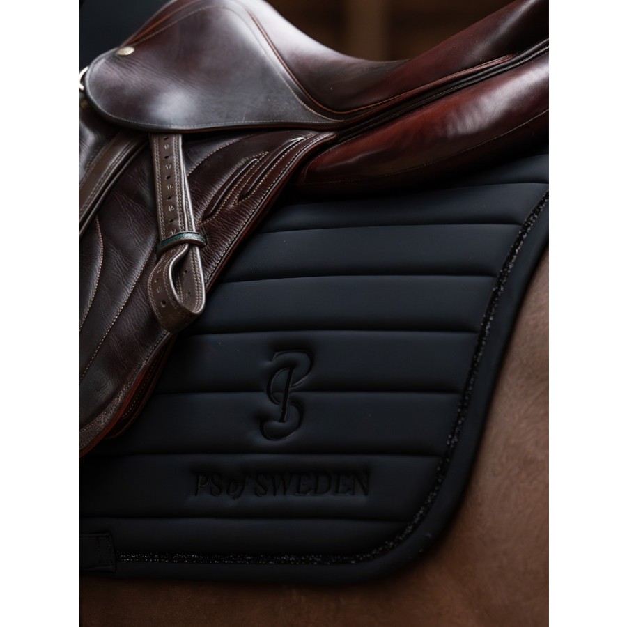 Saddle Pad PSOS Stripe Jump Black - Image 4