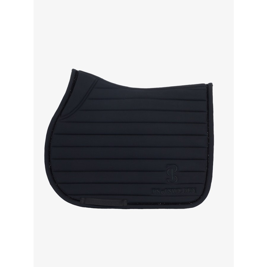 Saddle Pad PSOS Stripe Jump Black