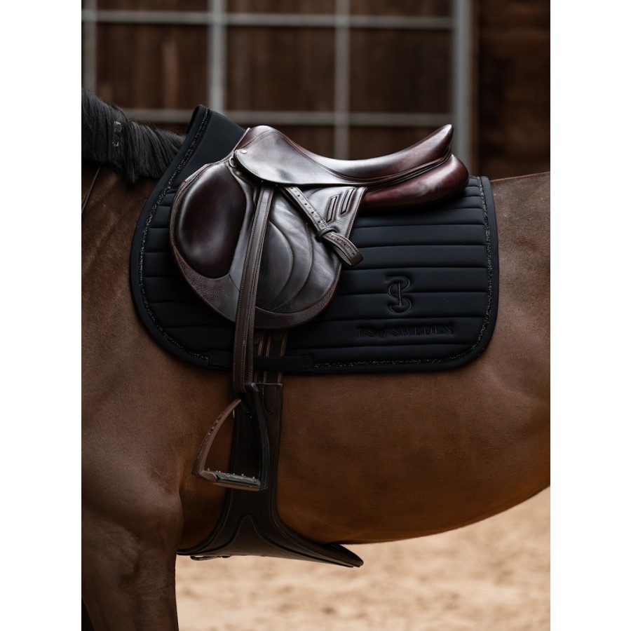 Saddle Pad PSOS Stripe Jump Black - Image 3