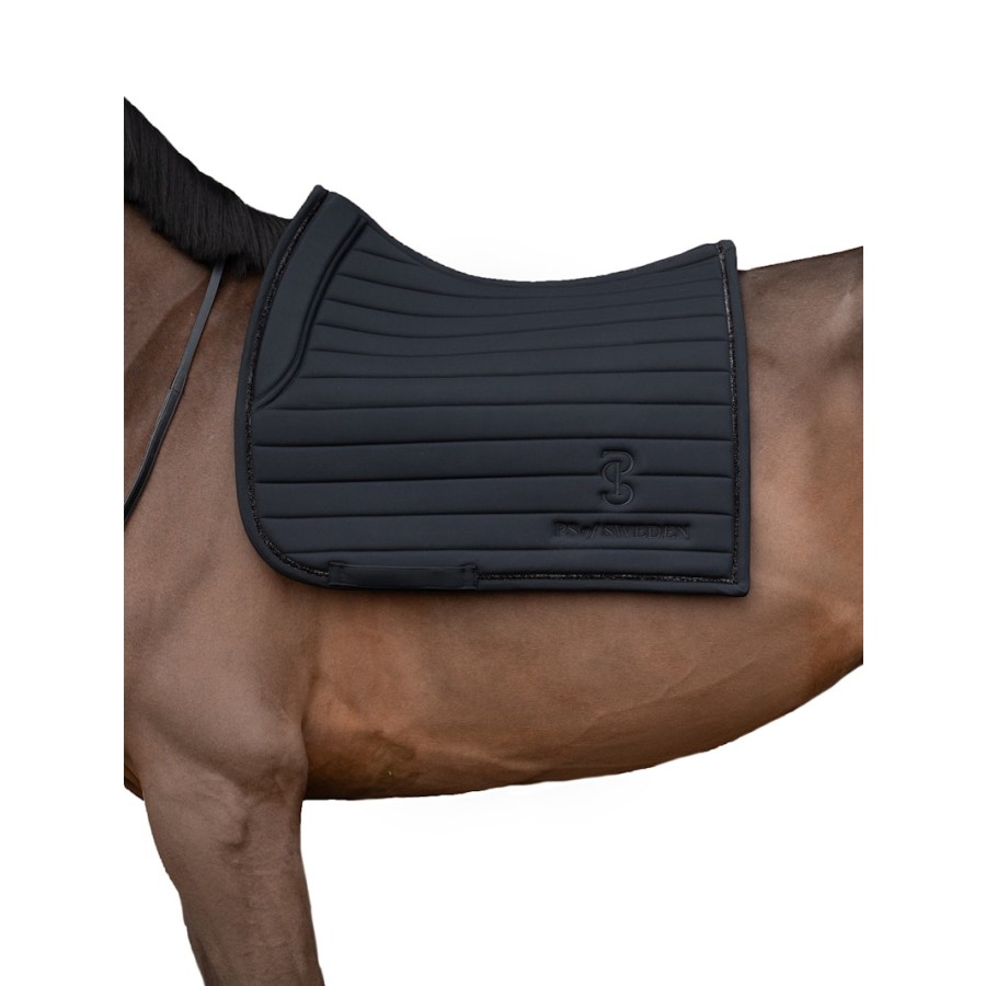 Saddle Pad PSOS Stripe Dressage Black - Image 5